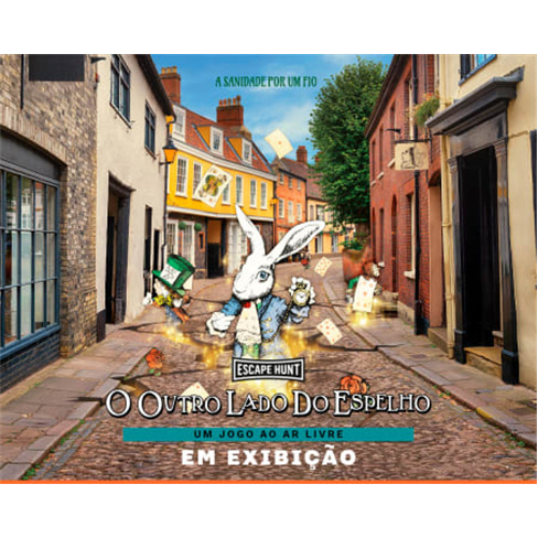 Sai do comum: 3 jogos outdoor Escape Hunt Lisboa para 5 pessoas!