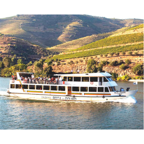 Cruzeiro Régua-Pocinho c/ Almoço p/ 2 | Barco Abril-Outubro (50 caracteres)