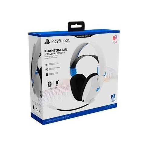 Auricular Gaming PDP Phantom Air (Ps4/Ps5 - Wireless - Branco)