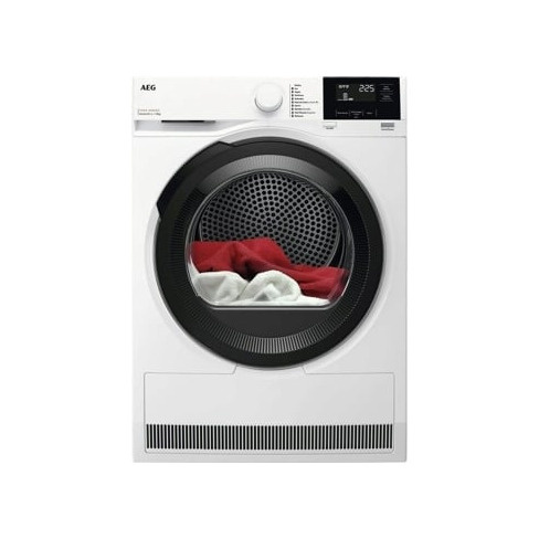 Máquina de Secar Roupa AEG TR718EBOB (8 kg - Bomba de Calor - Branco)