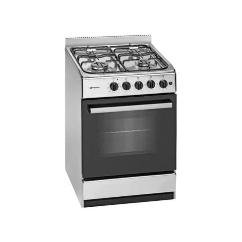Fogão MEIRELES Milano 540 X N (55 L - Grill Elétrico e Gás Natural - Inox)