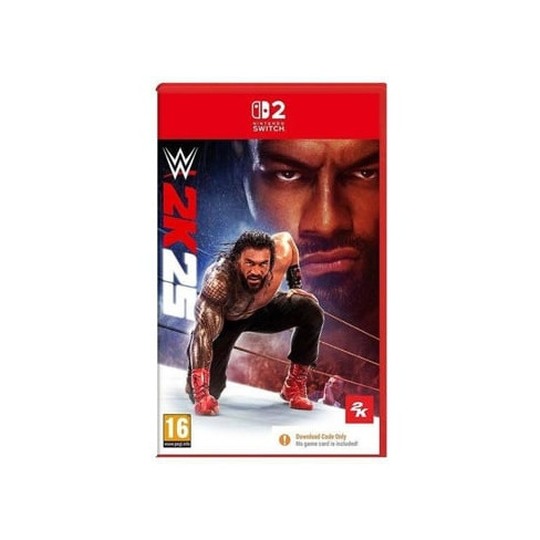 Jogo Nintendo Switch 2 WWE 2K25 (Código de Descarga na Caixa)