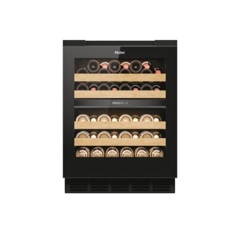 Cave de Vinho HAIER HUC44GDEH1 (44 Garrafas - Preto)