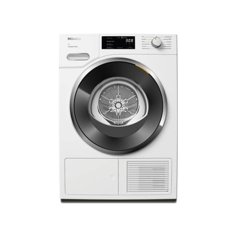 Máquina de Secar Roupa MIELE TWH 780 WP (9 kg - Bomba de Calor - Branco)