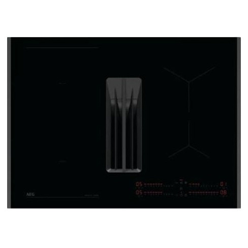 Placa de Indução com Exaustor AEG NCH74B01Fb (Elétrica - 71 cm -  Preto)