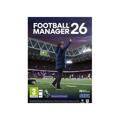 Jogo PC Football Manager 26 (Código de Descarga na Caixa)