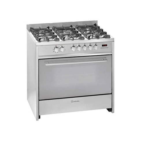 Fogão MEIRELES E 911 X (121 L - Gás Natural - Inox)