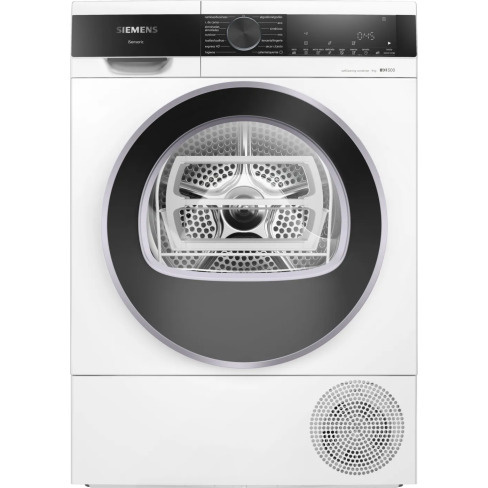 Máquina de Secar Roupa SIEMENS WQ45G2D1ES (9 kg - Bomba de Calor - Branco)
