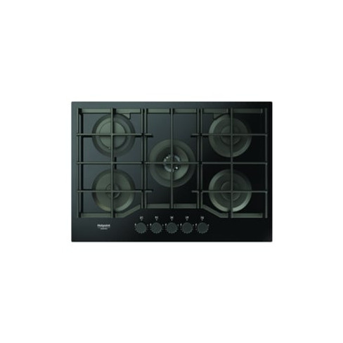 Placa de Gás HOTPOINT HAGS 72F/BK 1 (Gás Natural - 73 cm - Preto)