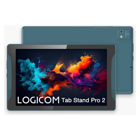 Tablet LOGICOM Stand Pro (10'' - 4 GB - 64 GB - Azul)