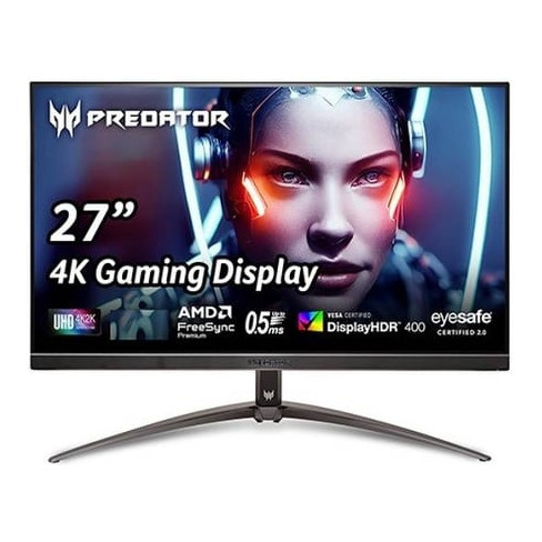 Monitor ACER Predator XB273KV4BMIIPX (27'' - 4K Ultra HD - 5 ms - 320 Hz)