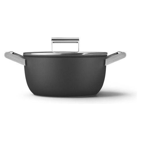 Ca&ccedil;arola SMEG CSF2412BLM Preta (24 CM)