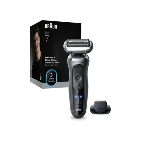 M&aacute;quina de Barbear BRAUN Series 7 72-G1200S (Autonomia 60 min - Recarreg&aacute;vel)