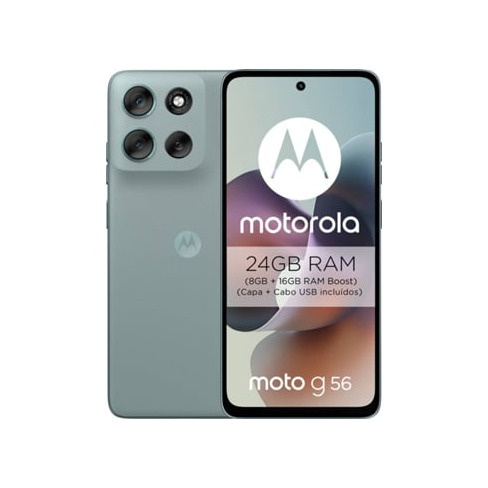 Smartphone MOTOROLA G56 5G (6.7'' - 8 GB - 512 GB - Cinzento)