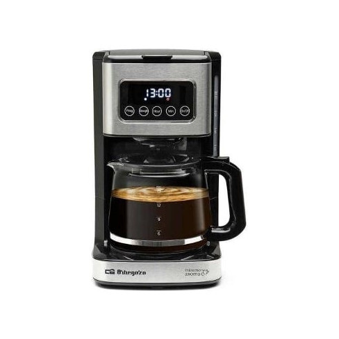 M&aacute;quina de Caf&eacute; Filtro ORBEGOZO CG 6015 (900 W - Preto / Inox)
