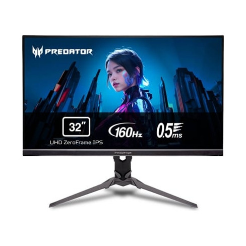 Monitor Gaming ACER Predator XB323QKV4 (31.5'' - 4K - 0.5 ms - 160 Hz)