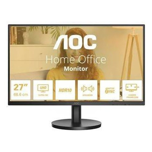 Monitor AOC U27B3A (27'' - IPS - UHD - 4 ms - Preto)