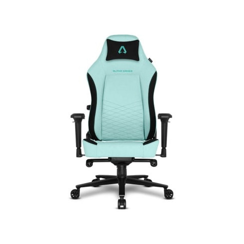 Cadeira Gaming ALPHA GAMER Alegra Fabric V2 (Verde)