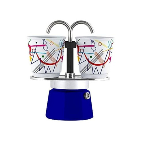 M&aacute;quina de Caf&eacute; BIALETTI Mini Express Kandinsky (90 ml - Multicor)