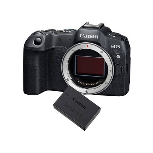 C&acirc;mera Fotogr&aacute;fica EOS R8+Bateria Extra LP-E17