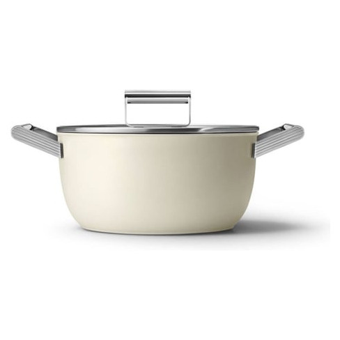 Ca&ccedil;arola SMEG CSF2412CRM Creme (24 cm)