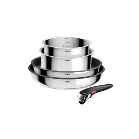 Set TEFAL Ingenio Cook Eat ( 5 Pe&ccedil;as - Pega Amov&iacute;vel - Comp&aacute;tivel com Todas a