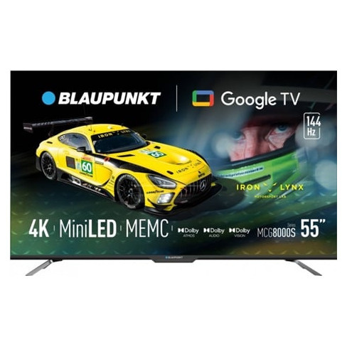 TV BLAUPUNKT MX 55MCG8000S (MiniLED - 55'' - 140 cm - 4K Ultra HD - Smart TV)