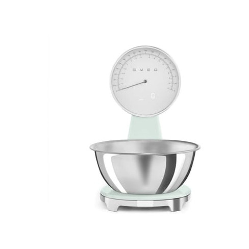 Balan&ccedil;a de Cozinha SMEG Anal&oacute;gica e Digital - KSF01PGWW(Capacidade 5Kg - Preci
