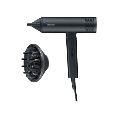 Secador de Cabelo SEVERIN HT0170 (2000 W - 3 Velocidades)