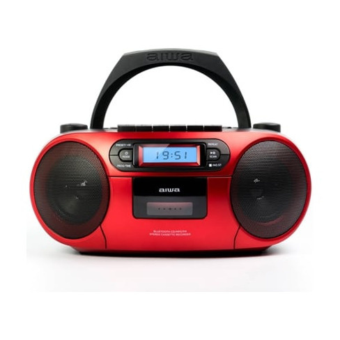 R&aacute;dio Boombox AIWA Bbtc-550Rd (Bluetooth)