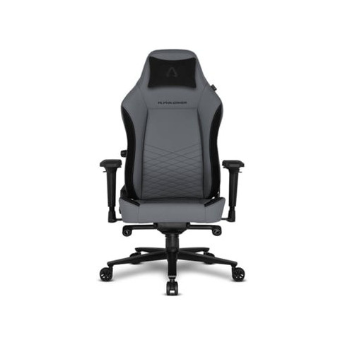 Cadeira Gaming ALPHA GAMER Alegra PU Leather V2 (Cinzento)