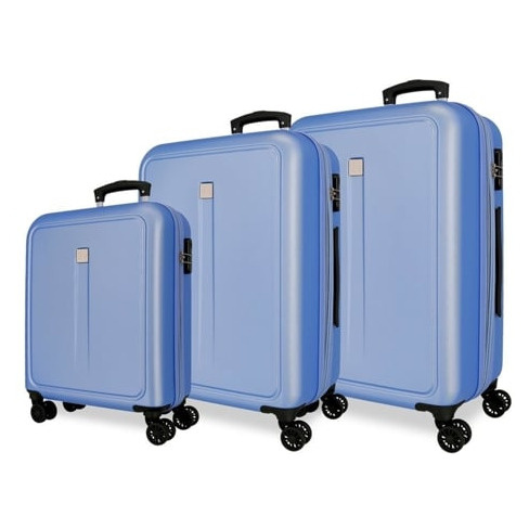Conjunto de 3 Malas de Viagem ROLL ROAD Camboya Azul (55/68/78cm - 37/72/108L)