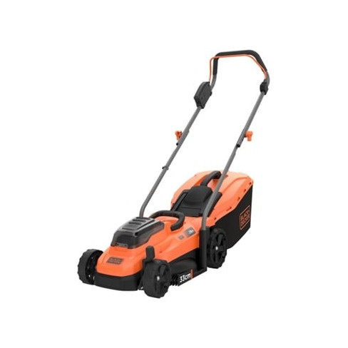 BLACK+DECKER BCMW3318L2-QW - Cortac&eacute;sped compacto 2x18V (36V) 2,5Ah 33cm