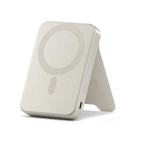 Powerbank SATECHI (10000 mAh - 20W - USB-C - MagSafe - Bege)