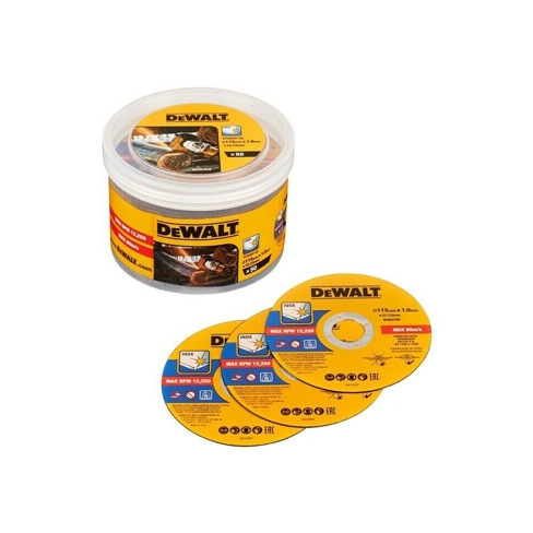 Pack 50 Discos 115X1Mm Ref.Dt20597-Qz DEWALT