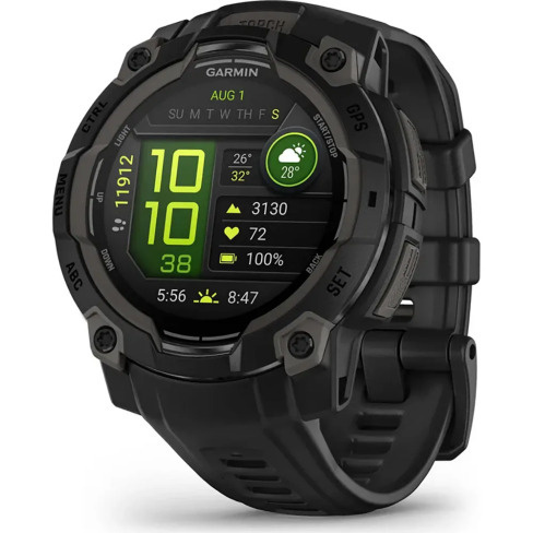 Rel&oacute;gio Desportivo GARMIN Insitnct 3 (45 mm Preto)