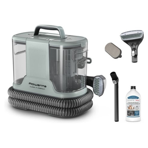 M&aacute;quina de Limpeza de T&ecirc;xteis ROWENTA Clean It Compact IN3020F0 (1.4 L - Verde