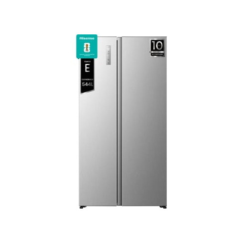 Frigor&iacute;fico Americano HISENSE RS3P558NEIE SBS (No Frost - 178.6 cm - 544 L - Ci