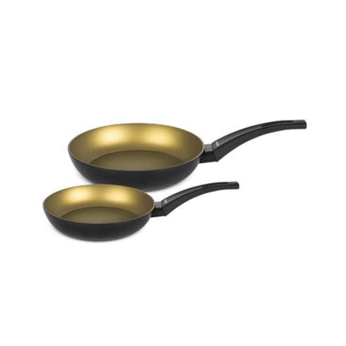 Conjunto 2 Frigideiras SILAMPOS OLIVA (Anti-aderentes - Aptas indu&ccedil;&atilde;o - D 20 c