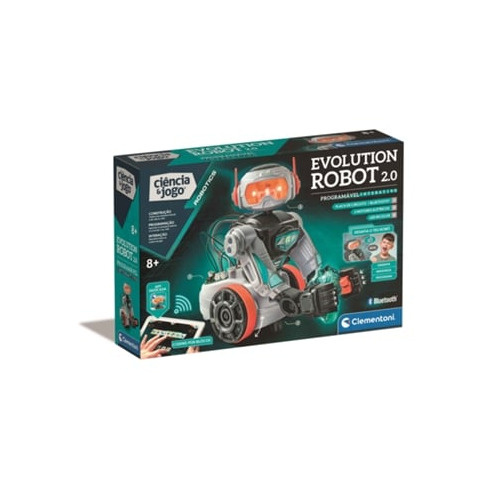 Ci&ecirc;ncia & Jogo - Evolution Robot 2.0 CLEMENTONI (Idade M&iacute;nima: 8 anos)