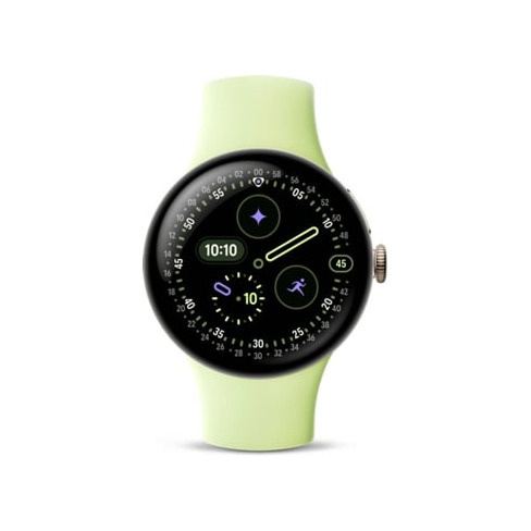 Smartwatch GOOGLE Pixel&nbsp;Watch 4 (41 mm - Gold/Lemon)