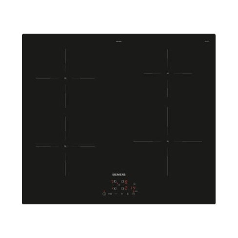 Placa de Indu&ccedil;&atilde;o SIEMENS EU611BEB5E (El&eacute;trica - 59,2 cm - Preto)