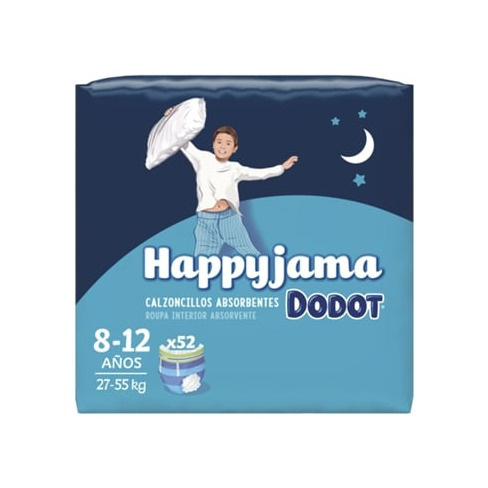 Fraldas DODOT Happyjamas Menino (4x13 - 52 Unidades)