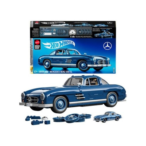 Set Constru&ccedil;&atilde;o HOT WHEELS  Mercedes-Benz 300 SL (Idade M&iacute;nima Recomendada: 17