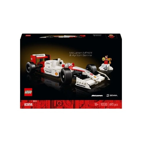 LEGO Icons: McLaren MP4/4 e Ayrton Senna - 10330