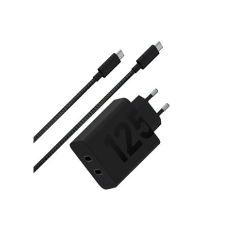 Carregador Motorola 125W Dual Port USB-C