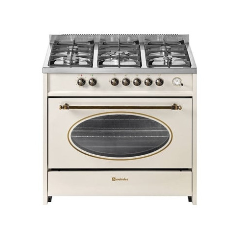 Fog&atilde;o MEIRELES E 914CR (116 L - G&aacute;s Butano-Propano - Creme)