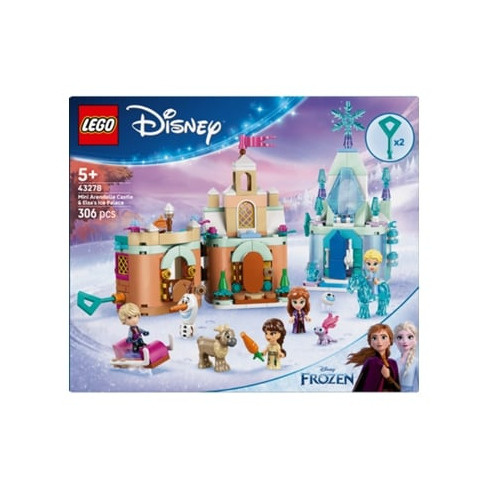 LEGO Disney: Minicastelo de Arendelle e Pal&aacute;cio de Gelo da Elsa - 43278
