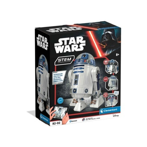 Rob&ocirc; CLEMENTONI Star Wars - R2D2 (Idade M&iacute;nima: 8 anos)