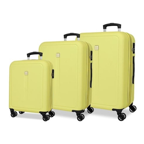 Conjunto de Malas ROLL ROAD Camboja (40/46/52 cm - 37/56/97 L - Amarelo)